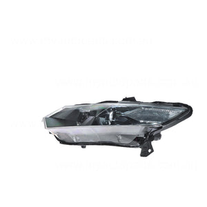Halogen Manual Adjust Head Lamp Passenger Side Genuine Suits Honda Insight ZE 2010 to 2014