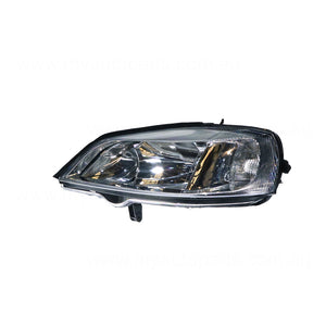 Halogen Manual Adjust Head Lamp Passenger Side Certified Suits Holden Astra TS 1998 to 2006
