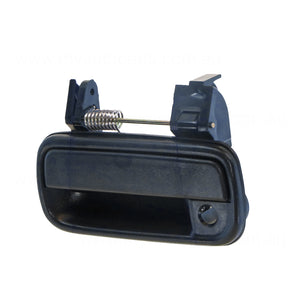 Black Front Door Outer Handle Passenger Side Aftermarket suits Toyota Hilux 140/150/160/170 Series 1997 to 2005