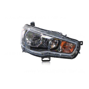Halogen Head Lamp Drivers Side OEM suits Mitsubishi Lancer