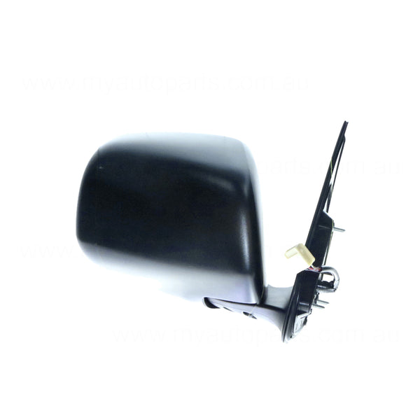 Black Door Mirror Electric Adjust Drivers Side OEM suits Toyota Hilux 15/16/25/26 Series SR & SR5 2007 to 2010