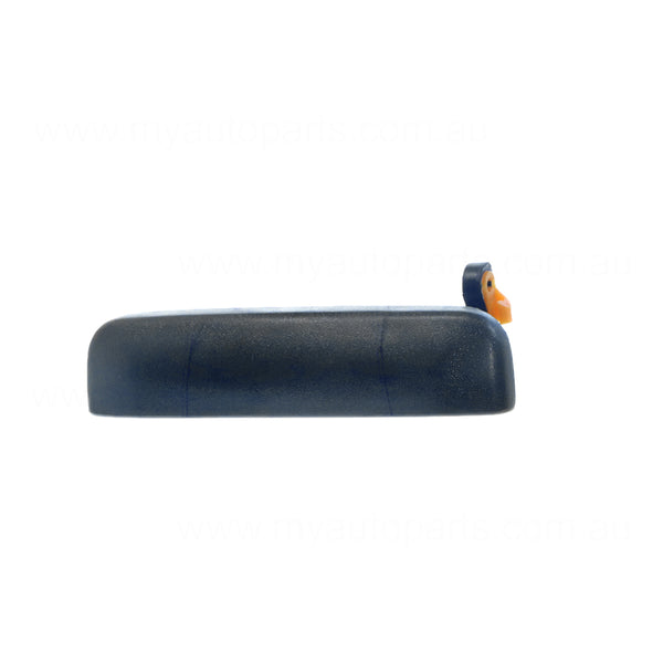 Black Front Door Outer Handle Passenger Side Aftermarket Suits Nissan Navara D22 2001 to 2015