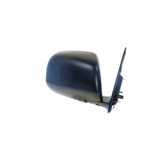 Door Mirror Manual Adjust Drivers Side Genuine suits Toyota Hilux 15/16/25/26 Series 2005 to 2015