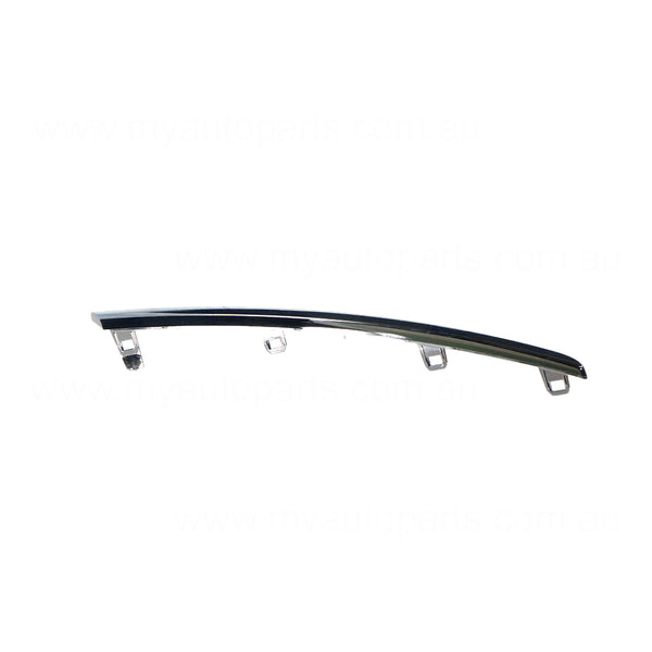 Chrome Upper Grille Mould Driver Side OEM suits Toyota Corolla 4/2010 to 12/2013
