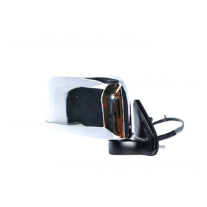 Electric Without Indicator Door Mirror Drivers Side Genuine Suits Nissan Navara D22 2001 to 2015