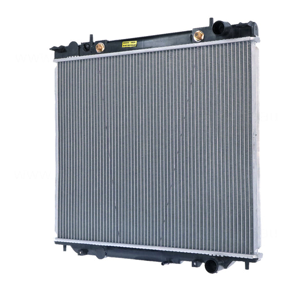 Radiator 35 / 35 mm Plastic Aluminium 500 x 588 x 26 mm Manual/Auto 3.0L L 6G72 Aftermarket Suits Mitsubishi Express/starwagon WA 1994 to 2005