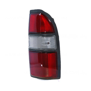 Red/Clear Tail Lamp Drivers Side Aftermarket Suits Toyota Prado 95 Series 1996 to 1999