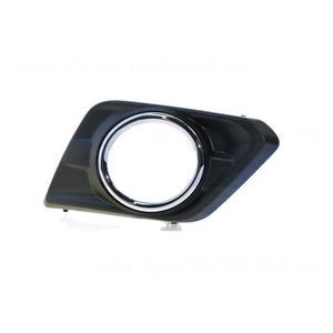 Front Bar Grille With Fog Light Mount Drivers Side OEM suits Nissan X-Trail T32 3/2014 to 2/2017