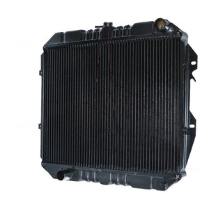 Radiator 35 / 35 mm Brass Copper 425 x 528 x 32 mm Manual 2.4 L 22R Aftermarket Suits Toyota Hilux LN85R/LN86R/RN85R/RN90R/YN85R 1988 to 1997