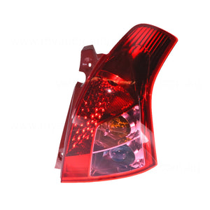 Tail Lamp Drivers Side Genuine Suits Suzuki Swift RS415 2007 to 2010