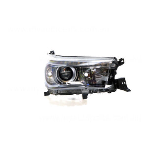 LED Head Lamp Drivers Side OEM suits Toyota Hilux 120 Series 7/2015 to 5/2020