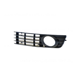 Front Bar Grille Passenger Side Certified Suits Audi A4 B6 2001 to 2005