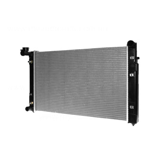 Radiator 35 / 35 mm Plastic Aluminium 675 x 428 x 26 mm Automatic 3.8L L VH Aftermarket Suits Holden Commodore VT 1997 to 2000