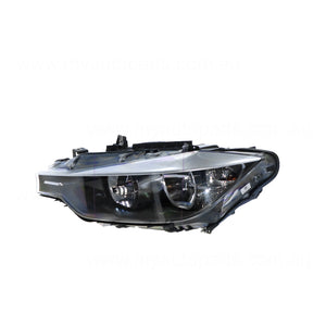 Halogen Head Lamp Passenger Side OES Suits BMW 3 Series F30 Sedan 2012 to 2015