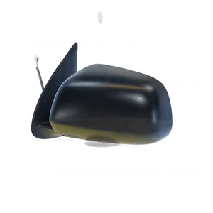 Black Door Mirror Electric Adjust Passenger Side Genuine suits Toyota Hilux 15/16/25/26 Series SR & SR5 2010 to 2015