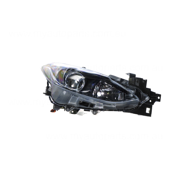 Halogen Head Lamp Drivers Side Certified Suits Mazda 3 BM 11/2013 to 5/2016