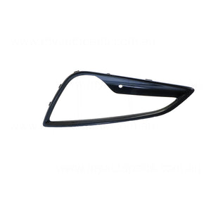 Front Bar Grille With Fog Light Mount Passenger Side OEM Suits Hyundai i40 VF 9/2011 to 5/2015
