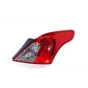 Tail Lamp Drivers Side Certified Suits Nissan Almera N17 2012 to 2014