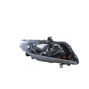 Halogen Manual Adjust Head Lamp Drivers Side Genuine Suits Honda City GM 2009 to 2013