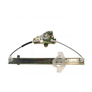 Rear Door Window Regulator Drivers Side Aftermarket Suits Hyundai Accent LC 2000 to 2006
