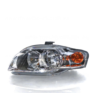 Halogen Head Lamp Passenger Side Certified Suits Audi A4 B7 Sedan/Wagon 2005 to 2008
