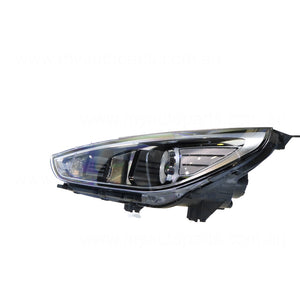 Projector Head Lamp Passenger Side OEM Suits Hyundai i30 Go/Active/Elite/SR PD 2017 to 2020