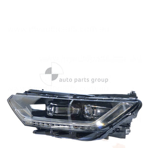 Head Lamp Passenger Side OEM Suits Volkswagen Passat B8 2015 to 2021