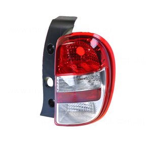 Tail Lamp Drivers Side Genuine Suits Nissan Micra K13 2010 to 2013