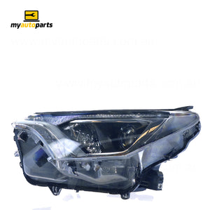 Certified Head Lamp Passenger Side suits Toyota RAV4 ALA49/ASA44/ZSA42, ALA49R 2015 to 2019