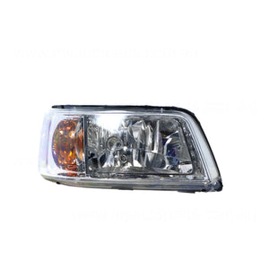 Halogen Electric Adjust Head Lamp Drivers Side OES Suits Volkswagen Transporter T5 2004 to 2015