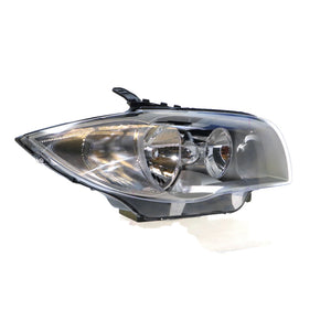 Halogen Silver Head Lamp Drivers Side Certified Suits BMW 1 Series E87 2004 to 2007