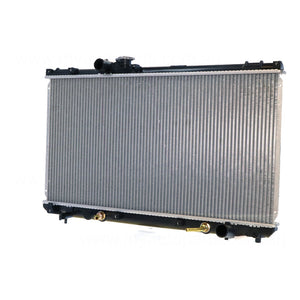 Radiator 34 / 34 mm Plastic Aluminium 375 x 718 x 16 mm Automatic 2.0 L 1GFE Aftermarket Suits Lexus IS200 / IS300 GXE10/JCE10 1999 to 2005