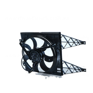 12 v Radiator Fan Assembly Aftermarket Suits Volkswagen Polo 9N 2005 to 2010