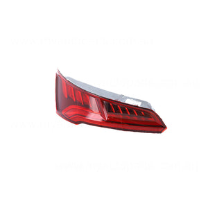 LED Tail Lamp Passenger Side Genuine suits Audi Q5 FY 2017 On