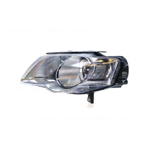 Halogen Electric Adjust Head Lamp Passenger Side Certified Suits Volkswagen Passat B6 2006 to 2011