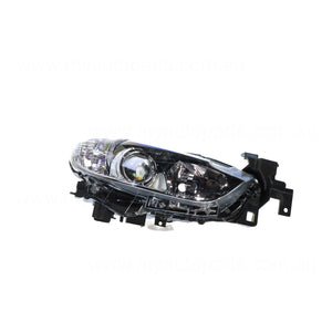 Halogen Head Lamp Drivers Side Genuine suits Mazda 6 GL/GJ 2012 to 2018