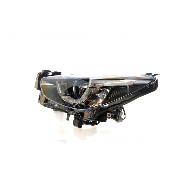 LED Manual Adjust Head Lamp Passenger Side OEM Suits Mazda 2 DJ 2014 to 2019
