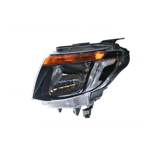 Halogen Head Lamp Passenger Side OEM Suits Ford Ranger PX 2011 to 2015