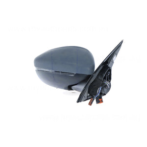 Door Mirror With Welcome Light Drivers Side OEM Suits Peugeot 308 T9 2014 On
