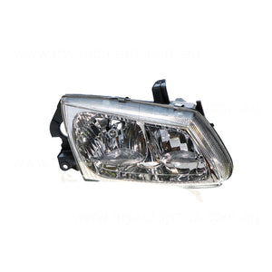 Head Lamp Drivers Side Certified Suits Nissan Pulsar N16 1.8L 5/2000 to 6/2003
