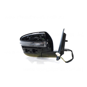 Electric With Indicator Door Mirror Drivers Side Genuine Suits Nissan Qashqai J11 2014 to 2021
