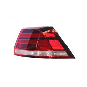LED Tail Lamp Drivers Side Genuine Suits Volkswagen Golf MK 7 Wagon 2017 On