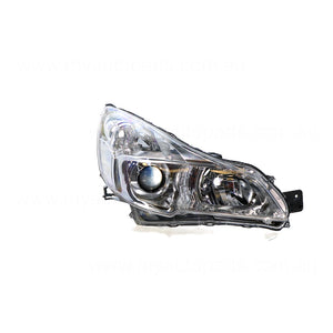 Halogen Head Lamp Drivers Side Genuine suits Subaru Liberty/Outback BM/BR 2009 to 2014