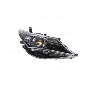 Halogen Electric Adjust Head Lamp Drivers Side Genuine Suits Toyota Corolla ZRE182R 2012 to 2015