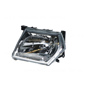 Head Lamp Passenger Side OEM Suits Nissan Patrol GU/Y61 1997 to 2016