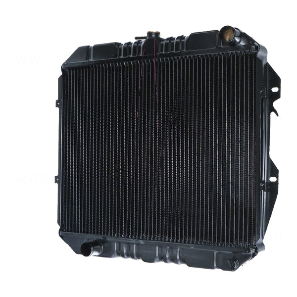 Radiator 35 / 35 mm Brass Copper 425 x 528 x 32 mm Manual 2.4 L 22R Aftermarket Suits Toyota Hilux LN85R/LN86R/RN85R/RN90R/YN85R 1988 to 1997