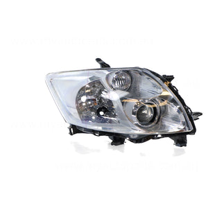 Head Lamp Drivers Side Certified Suits Toyota Corolla ZRE152R 2007 to 2009
