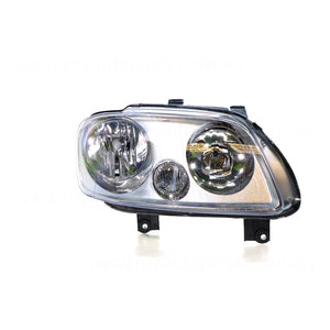 Halogen Manual Adjust Head Lamp Drivers Side Certified Suits Volkswagen Caddy 2K 2005 to 2010