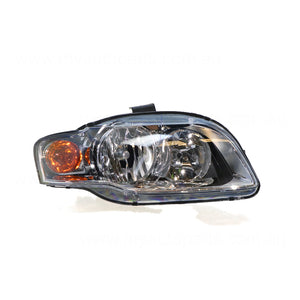 Halogen Head Lamp Drivers Side OES Suits Audi A4 B7 Sedan/Wagon 2005 to 2008