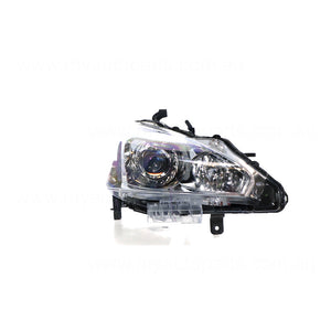 Xenon Electric Adjust Head Lamp Drivers Side OEM Suits Nissan Altima L33 2013 to 2017